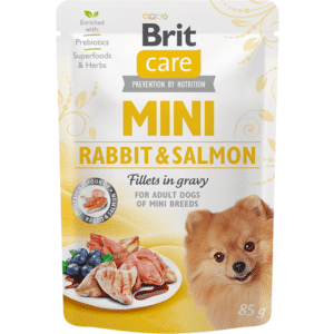 Brit Dog Wet Pouch Rabbit & Salmon 85G