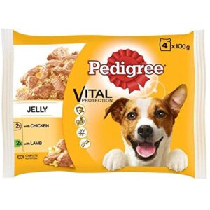 Pedigree Pouch Chicken & Lamb X4 100G
