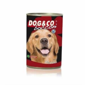 Dog & Co Tin Chunks Beef 405Gr