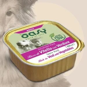 Oasy Dog Wet Deliz Pate Ad Veal 150 Gr