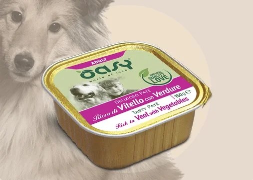 Oasy Dog Wet Deliz Pate Ad Veal 150 Gr