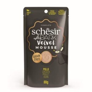 Schesir After Dark Velvet Chicken Mouse