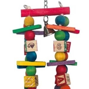 WOODEN BIRD / PARROT TOY