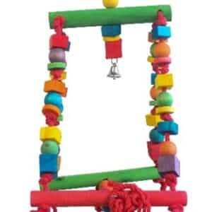 WOODEN BIRD / PARROT TOY